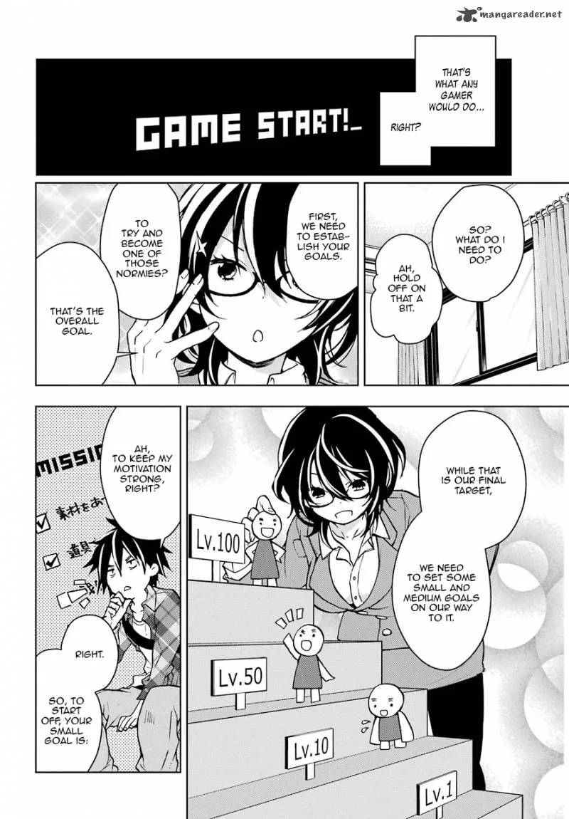 JAKU-CHARA TOMOZAKI-KUN Chapter 1 page 37