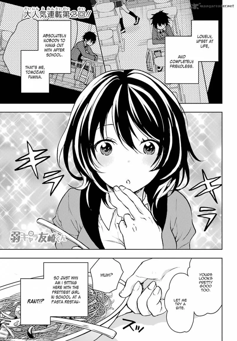 JAKU-CHARA TOMOZAKI-KUN Chapter 2 page 1