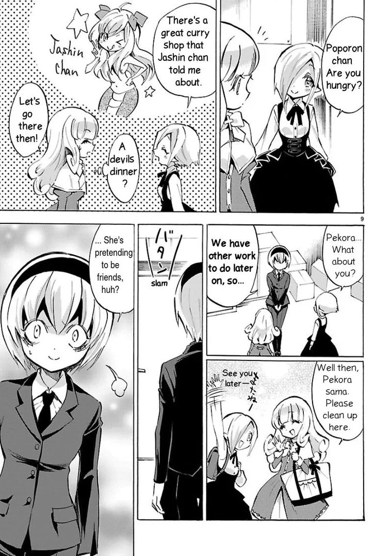 Jashin-chan Dropkick Chapter 100 page 9