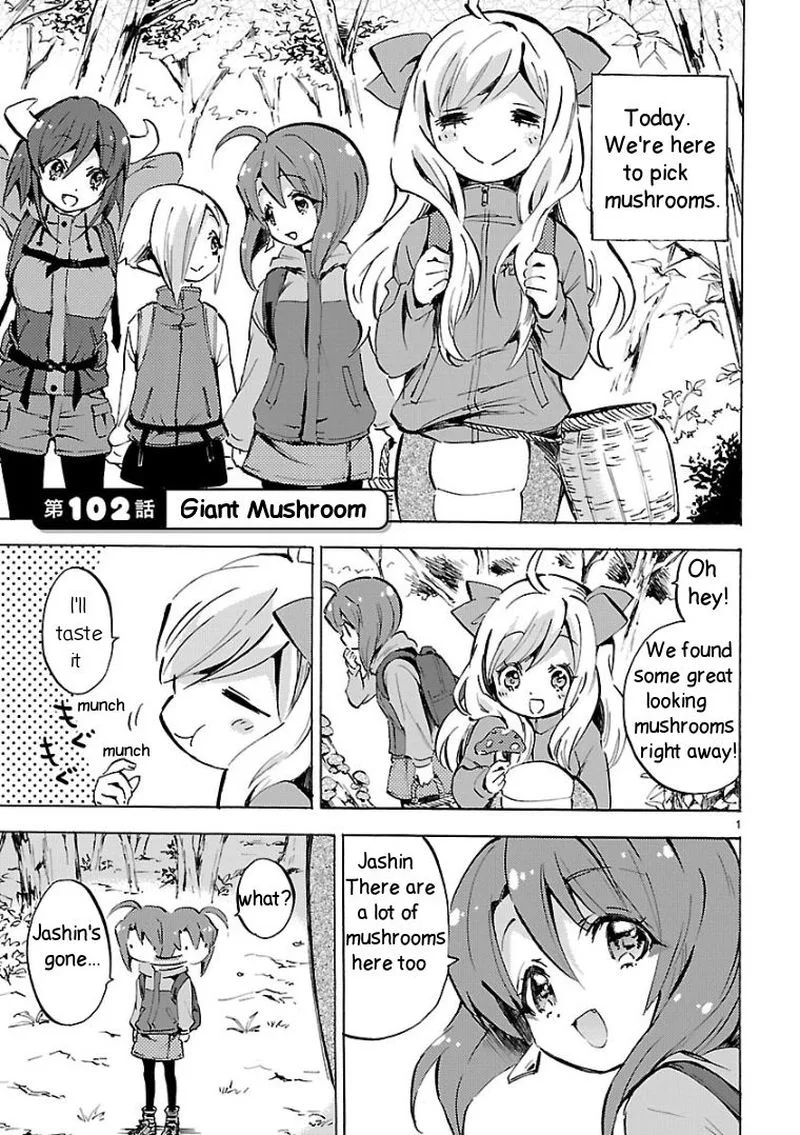 Jashin-chan Dropkick Chapter 102 page 1