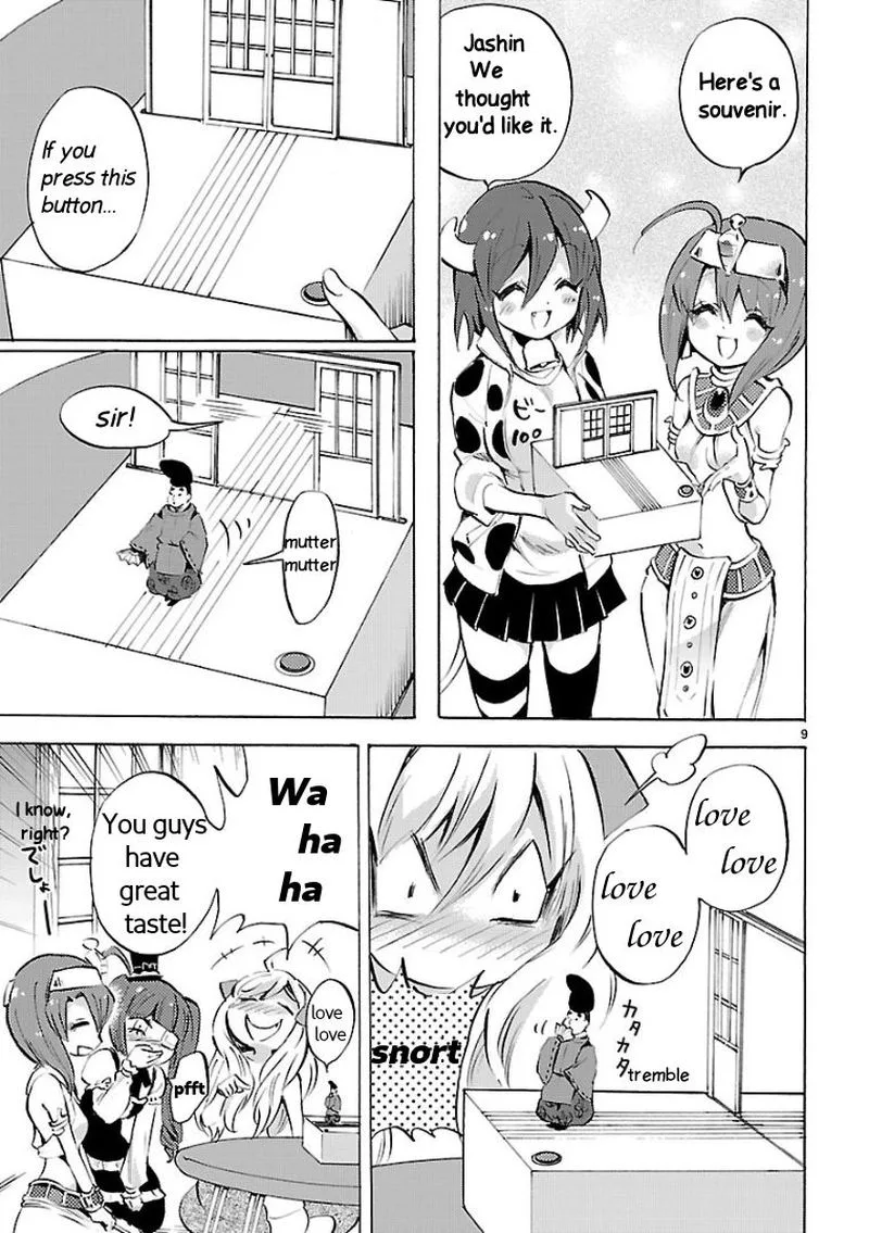 Jashin-chan Dropkick Chapter 103 page 9