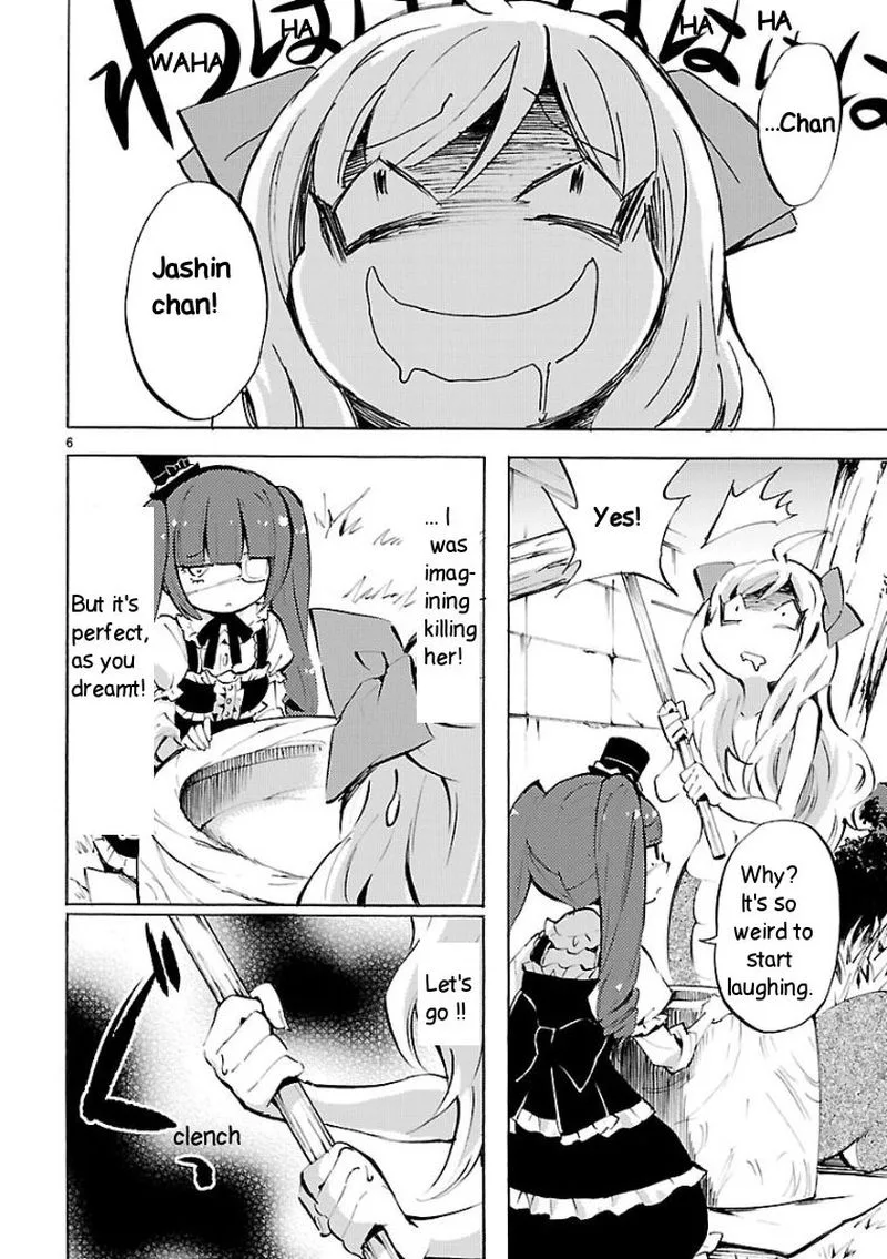 Jashin-chan Dropkick Chapter 105 page 6