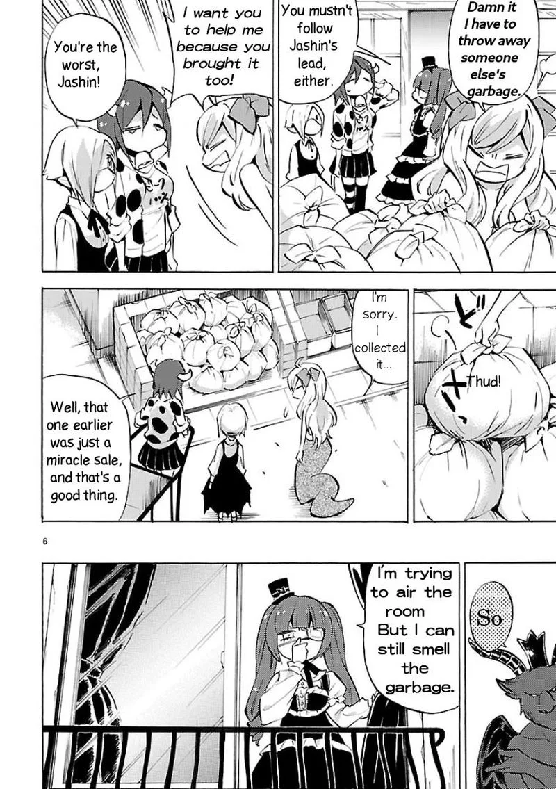 Jashin-chan Dropkick Chapter 107 page 6