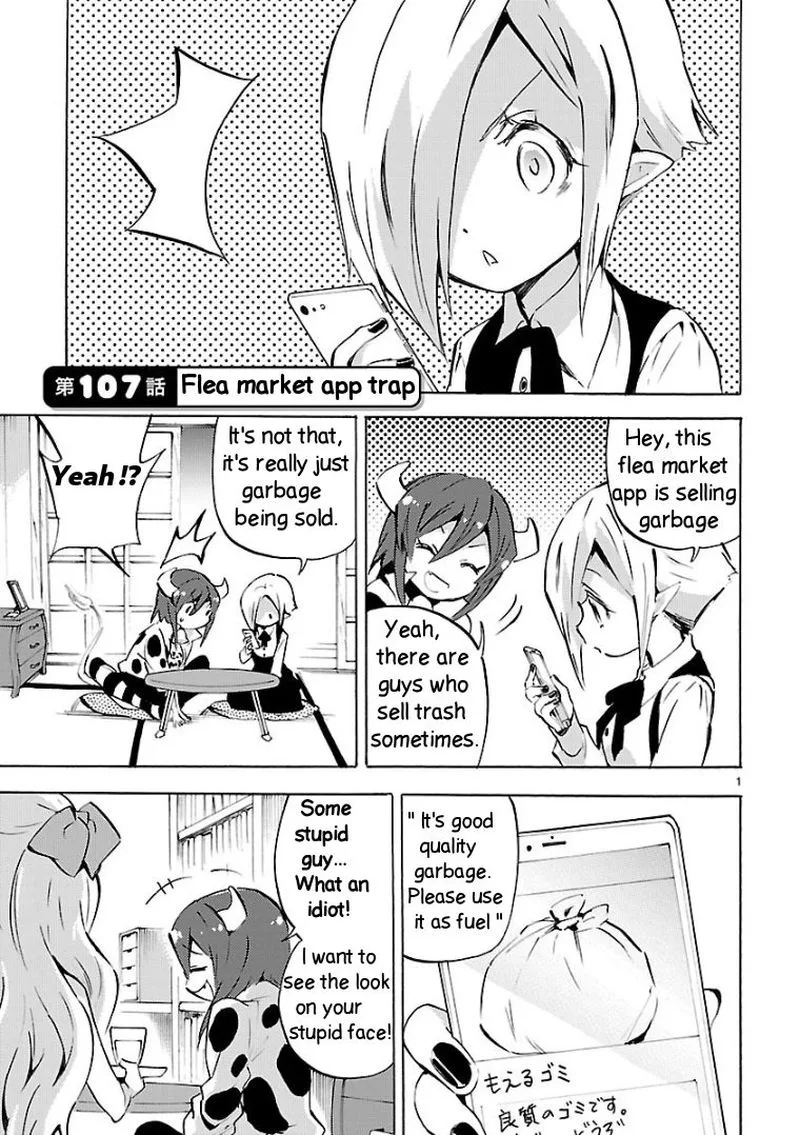 Jashin-chan Dropkick Chapter 107 page 1