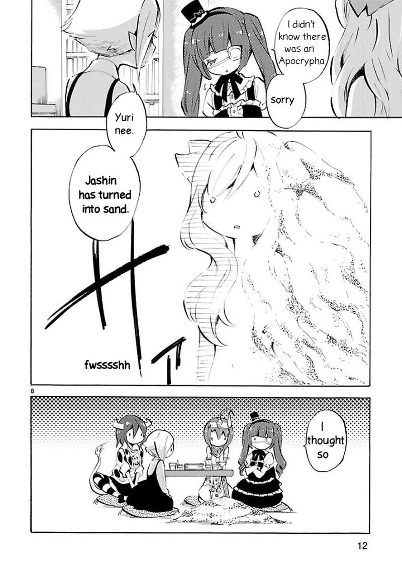 Jashin-chan Dropkick Chapter 109 page 8
