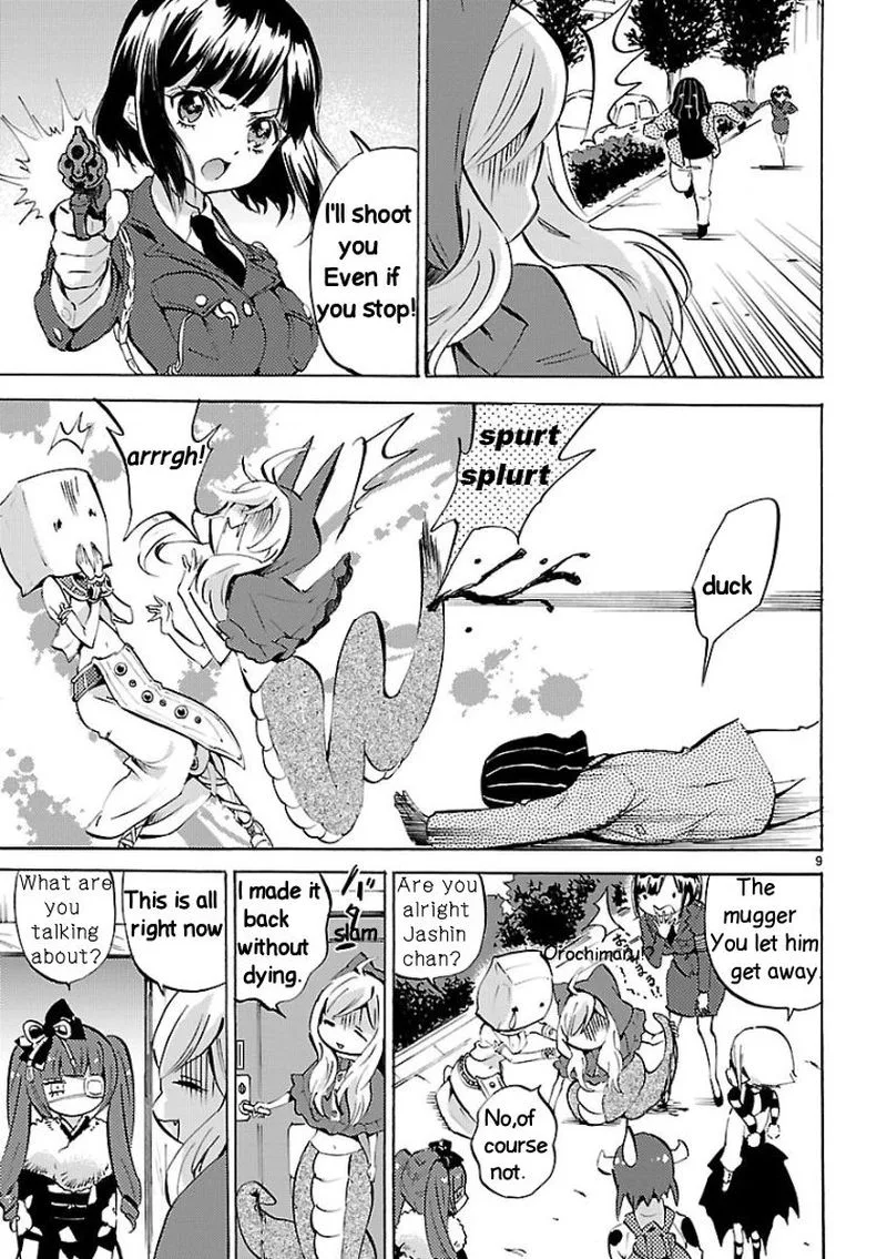 Jashin-chan Dropkick Chapter 112 page 9
