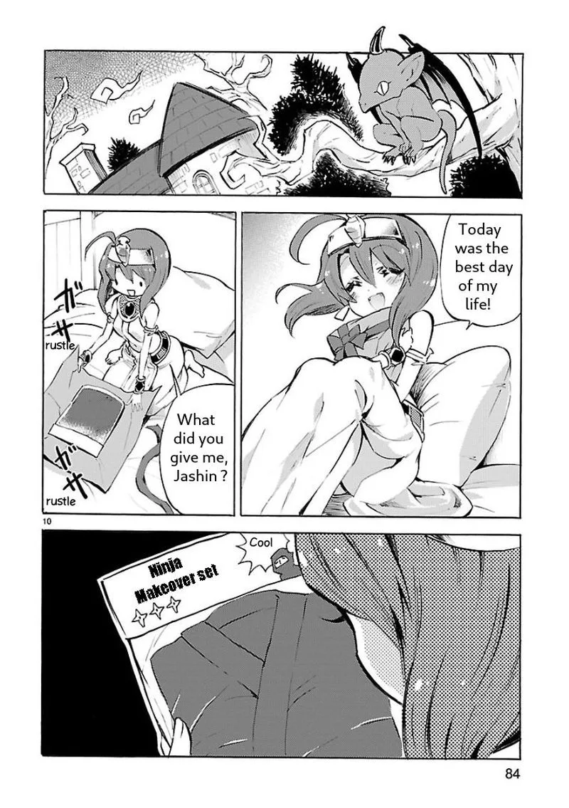 Jashin-chan Dropkick Chapter 115 page 10