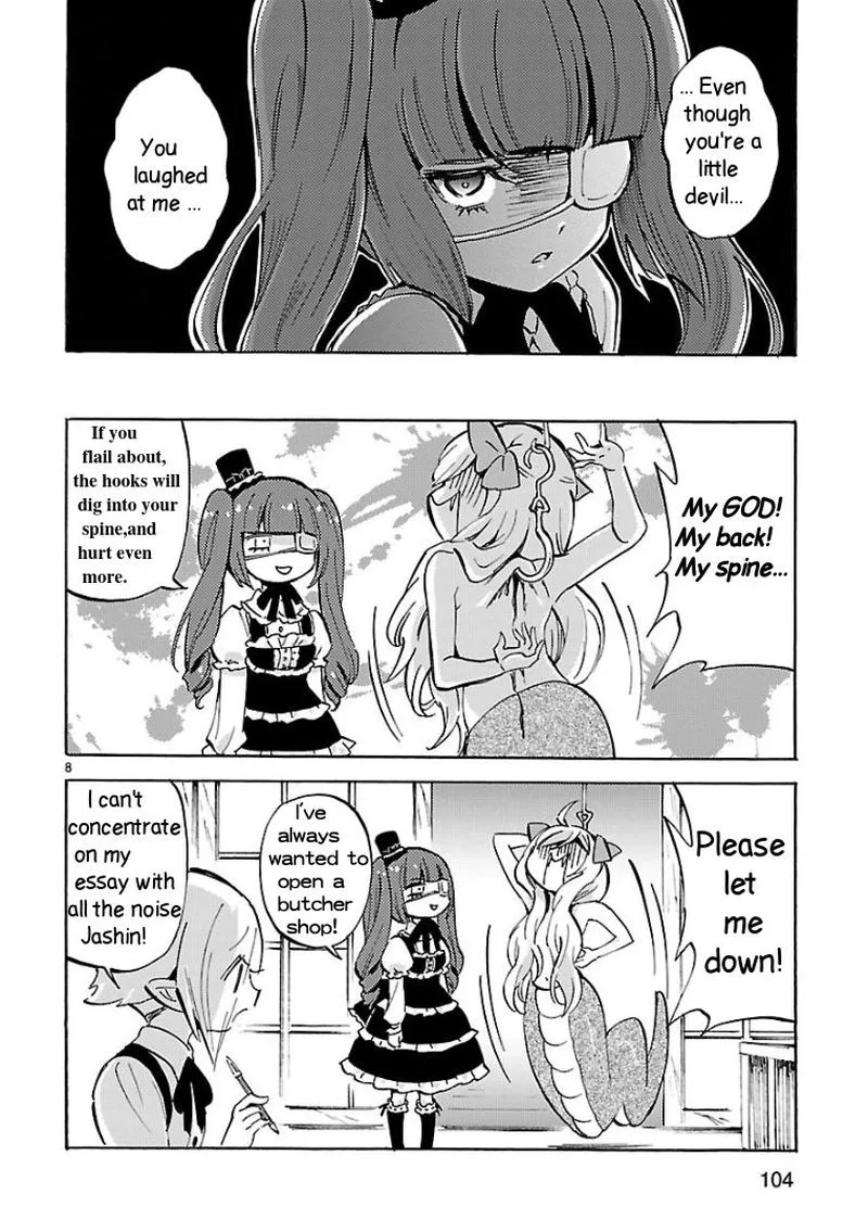 Jashin-chan Dropkick Chapter 117 page 8