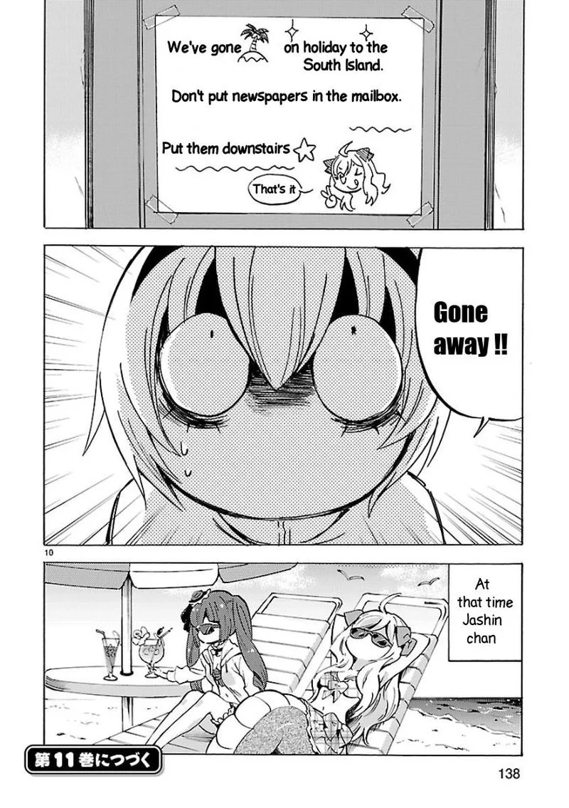 Jashin-chan Dropkick Chapter 120 page 10
