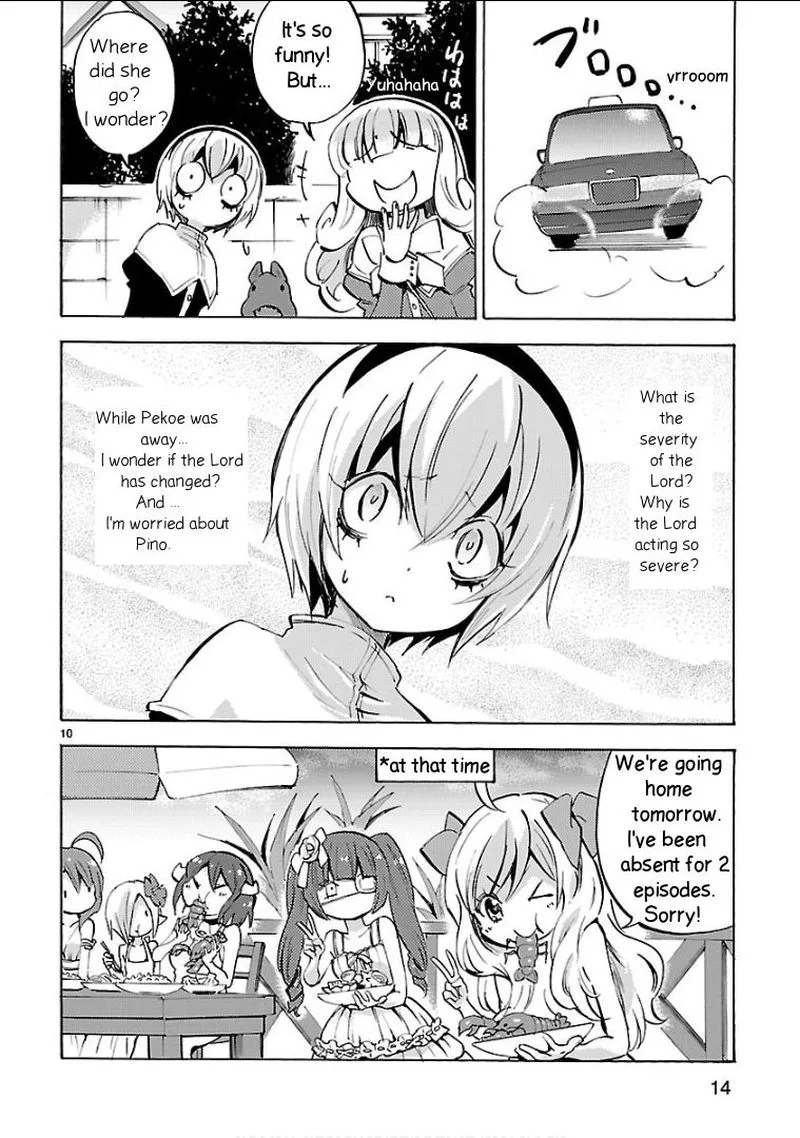 Jashin-chan Dropkick Chapter 121 page 10