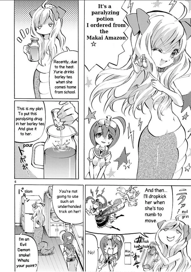 Jashin-chan Dropkick Chapter 124 page 6