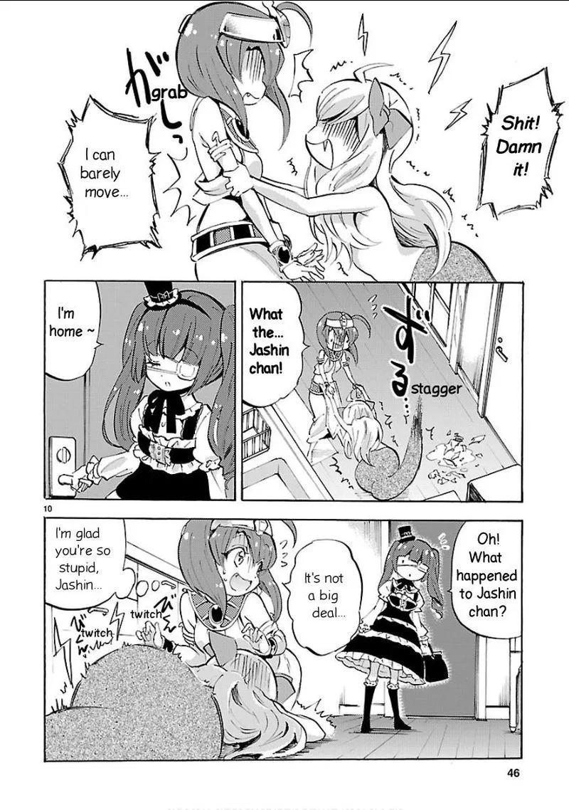 Jashin-chan Dropkick Chapter 124 page 10