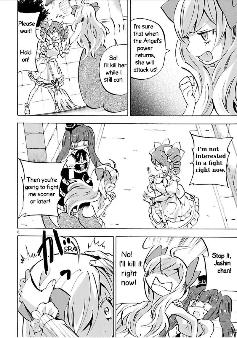 Jashin-chan Dropkick Chapter 127 page 8