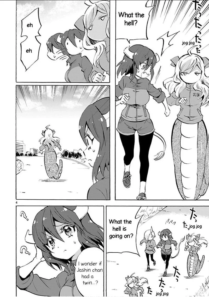 Jashin-chan Dropkick Chapter 128 page 4