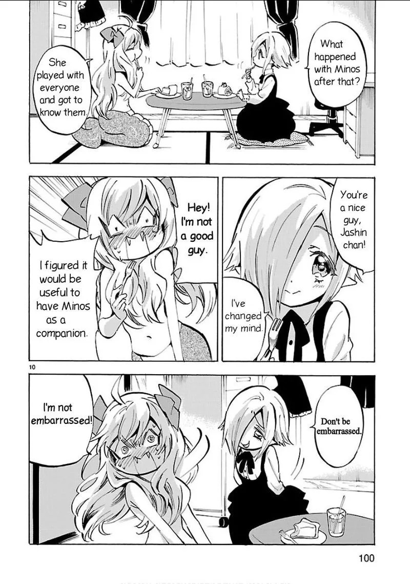Jashin-chan Dropkick Chapter 129 page 10