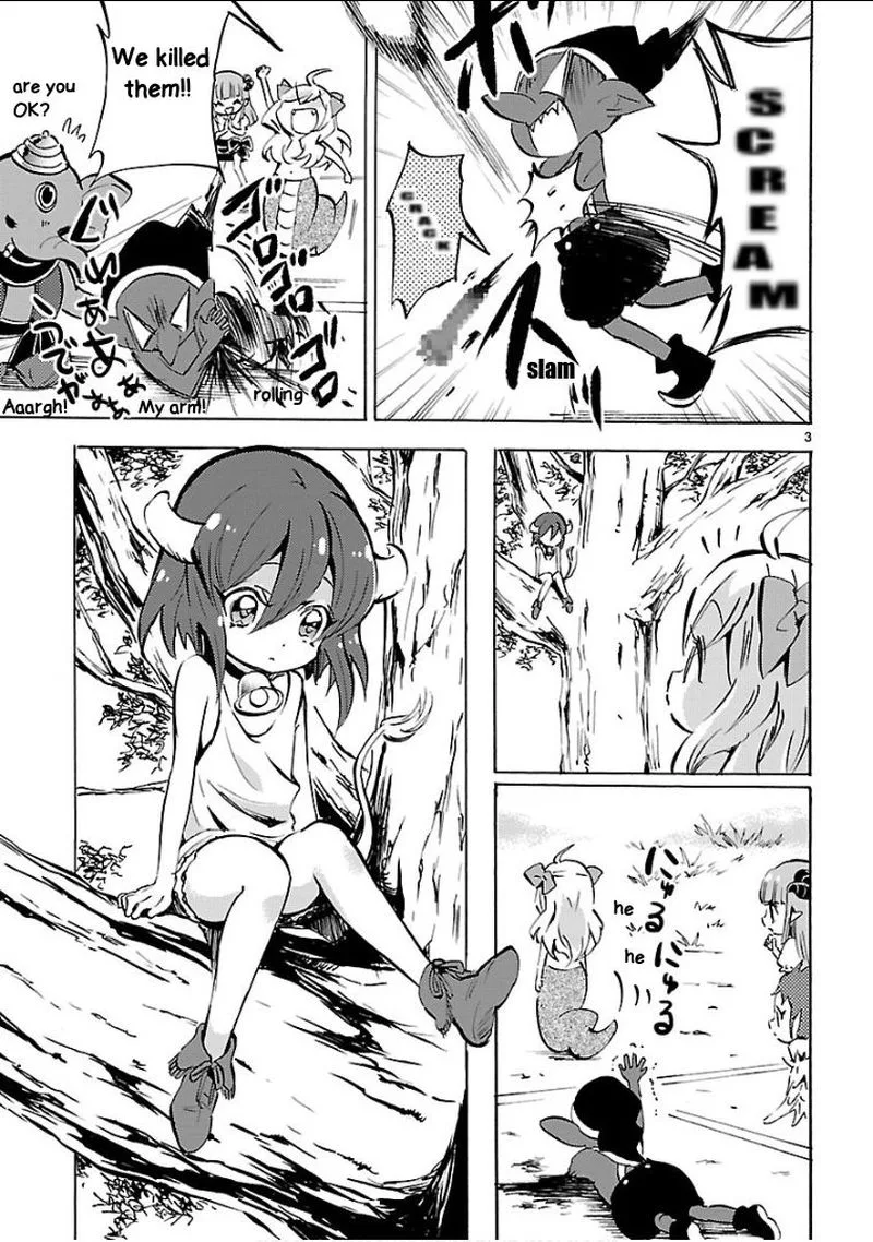 Jashin-chan Dropkick Chapter 129 page 3
