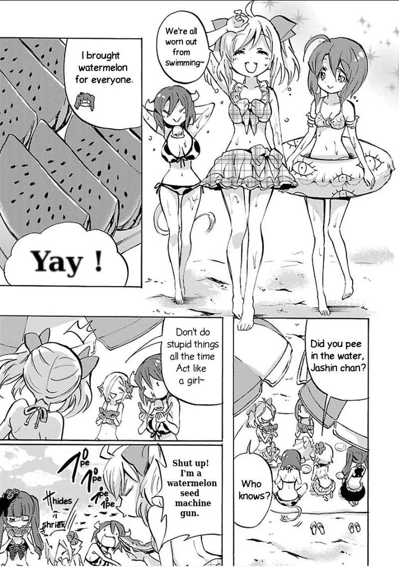 Jashin-chan Dropkick Chapter 132 page 7