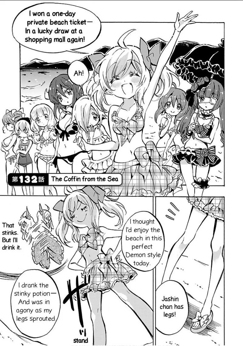 Jashin-chan Dropkick Chapter 132 page 1