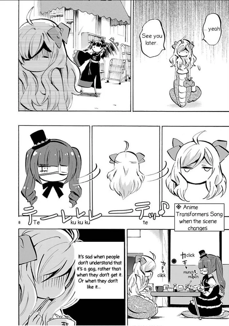 Jashin-chan Dropkick Chapter 139 page 8