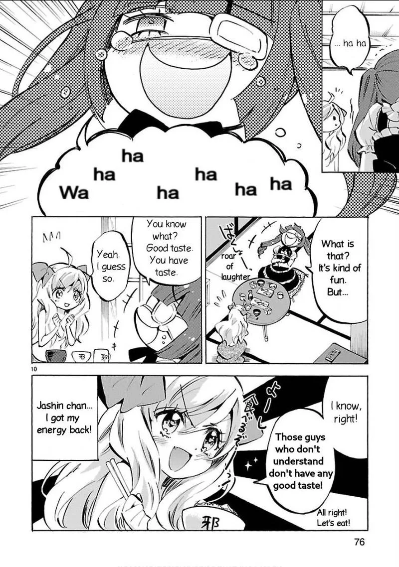 Jashin-chan Dropkick Chapter 139 page 10