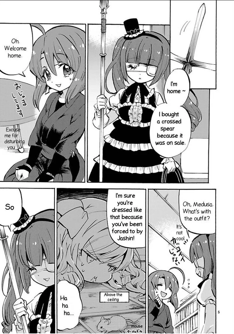 Jashin-chan Dropkick Chapter 140 page 8