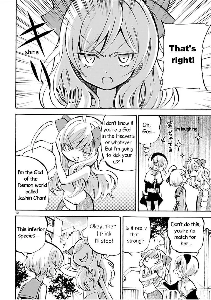Jashin-chan Dropkick Chapter 144 page 10