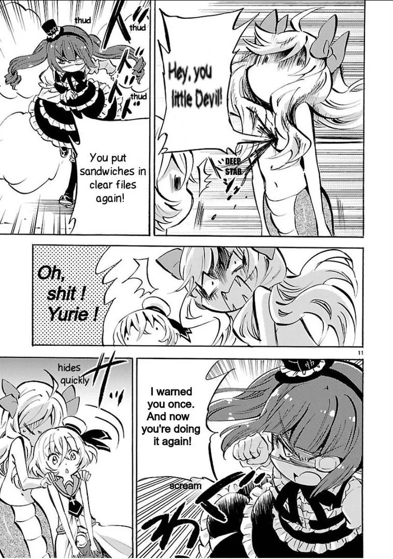 Jashin-chan Dropkick Chapter 144 page 11