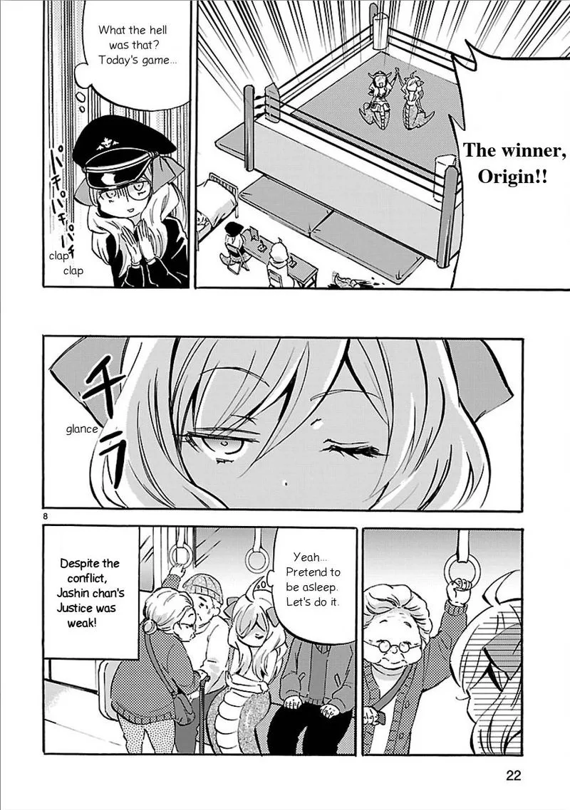 Jashin-chan Dropkick Chapter 146 page 8