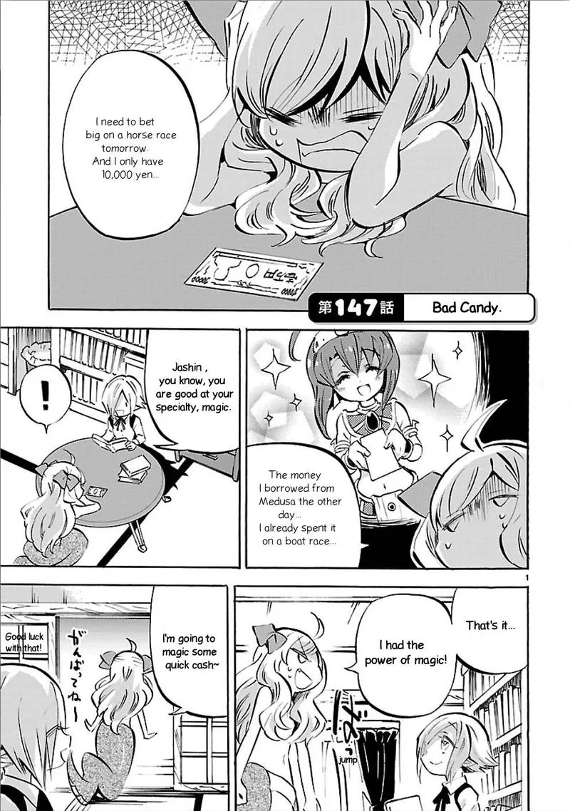 Jashin-chan Dropkick Chapter 147 page 1