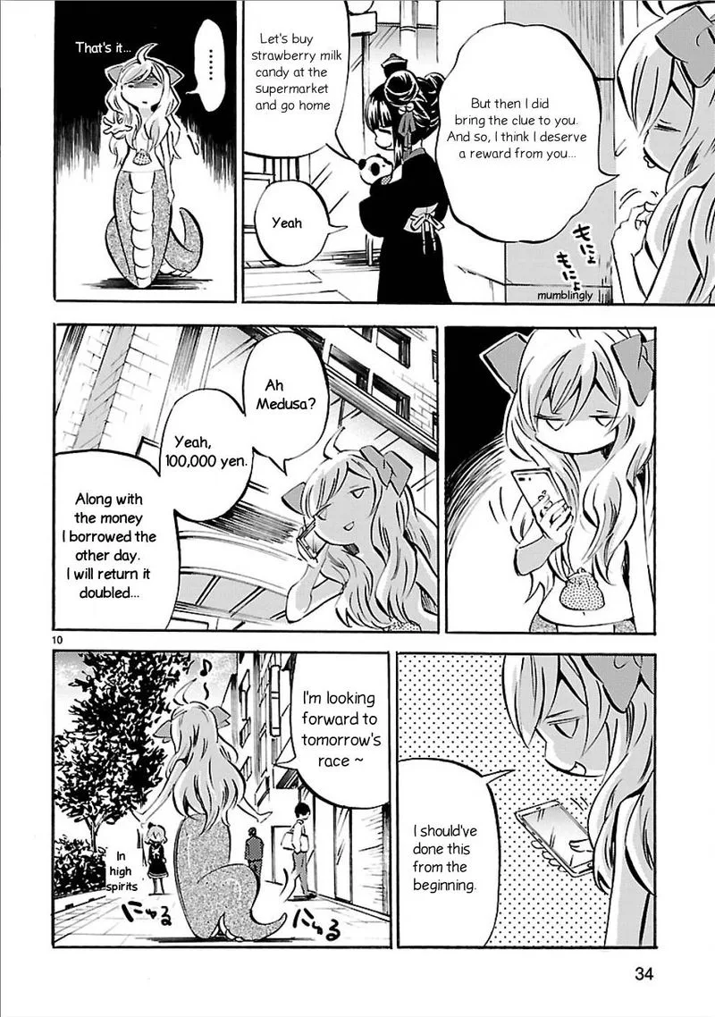 Jashin-chan Dropkick Chapter 147 page 10