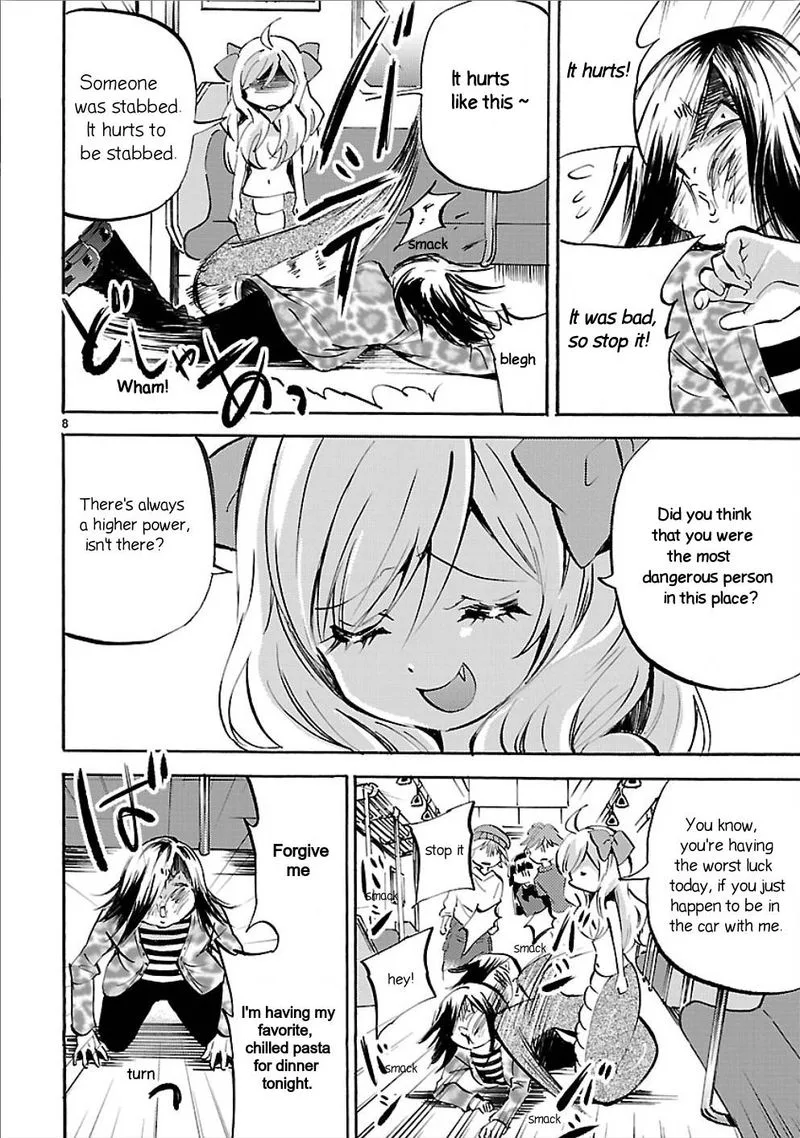 Jashin-chan Dropkick Chapter 148 page 8
