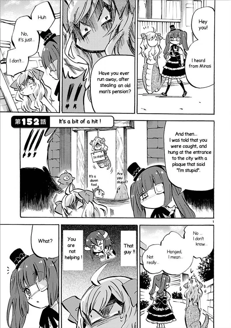 Jashin-chan Dropkick Chapter 152 page 1