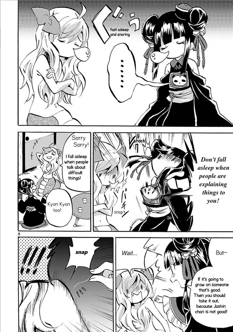 Jashin-chan Dropkick Chapter 155 page 8