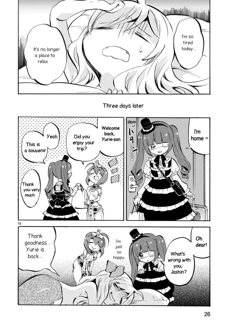 Jashin-chan Dropkick Chapter 168 page 10