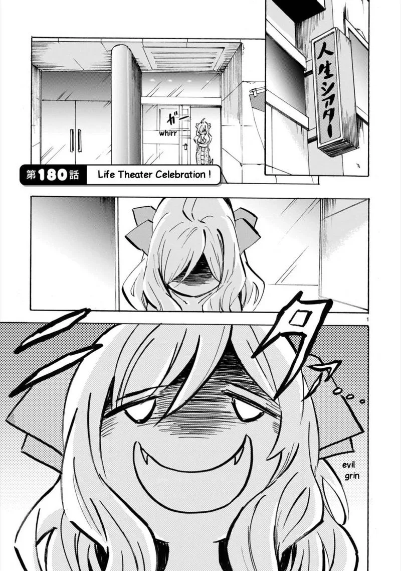 Jashin-chan Dropkick Chapter 180 page 1