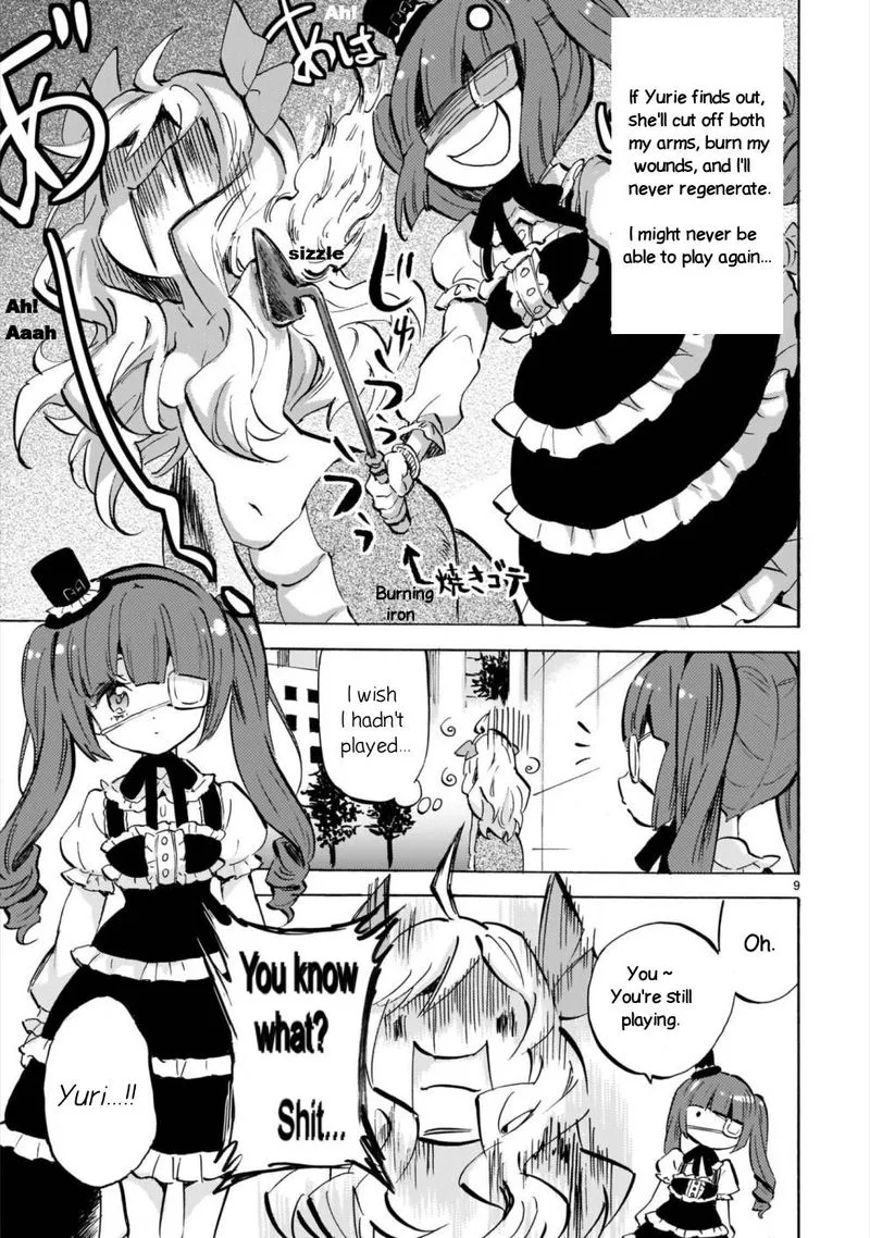 Jashin-chan Dropkick Chapter 180 page 9