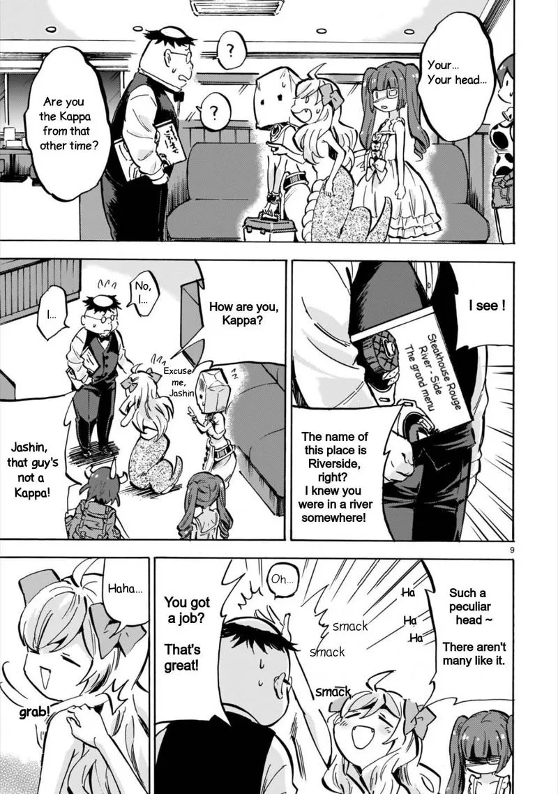 Jashin-chan Dropkick Chapter 182 page 9