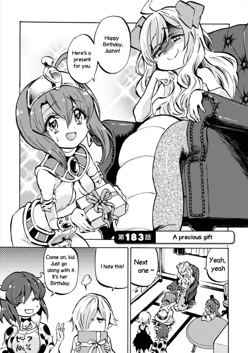 Jashin-chan Dropkick Chapter 183 page 1