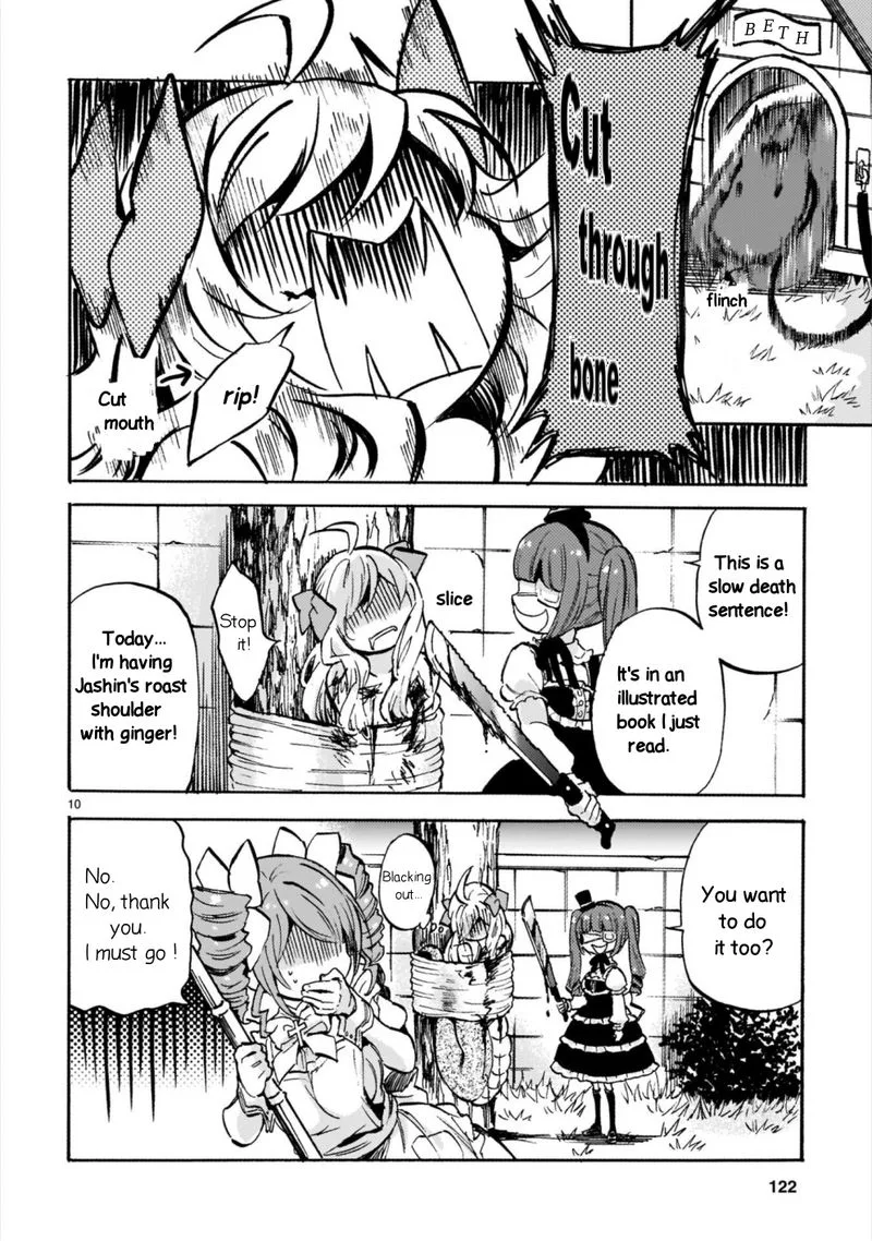 Jashin-chan Dropkick Chapter 185 page 10