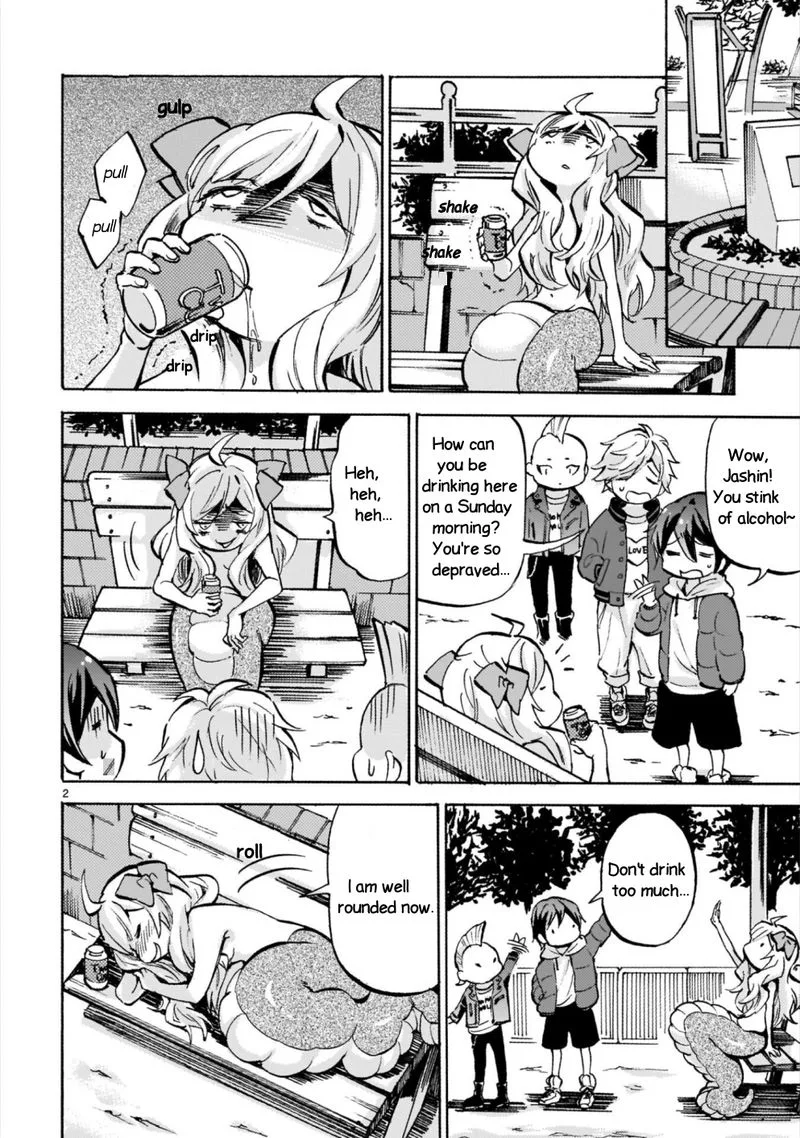 Jashin-chan Dropkick Chapter 186 page 2