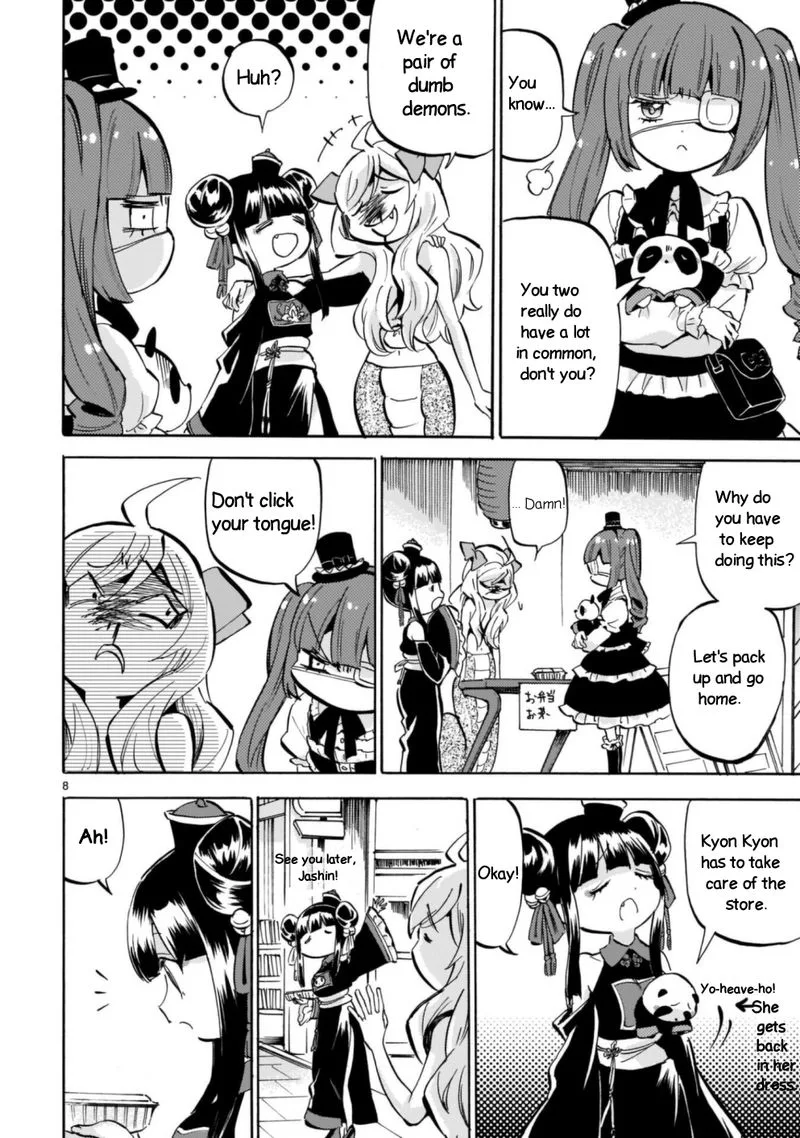 Jashin-chan Dropkick Chapter 190 page 8