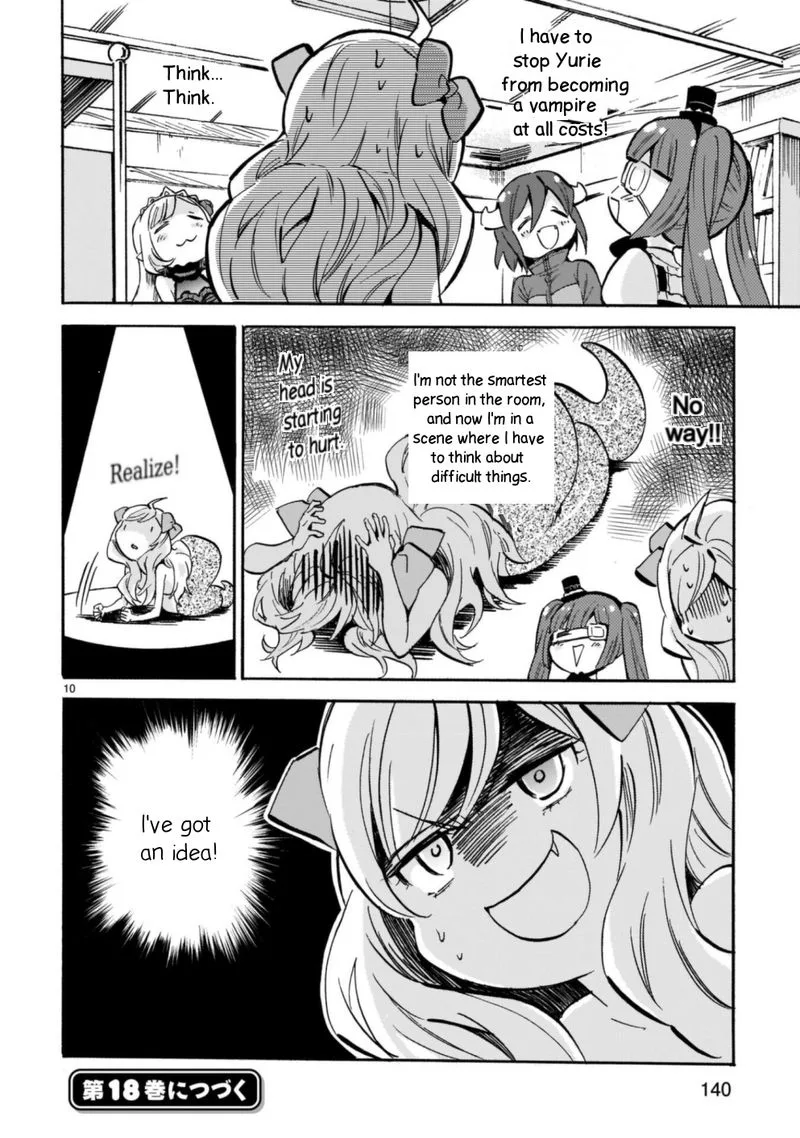 Jashin-chan Dropkick Chapter 197 page 10