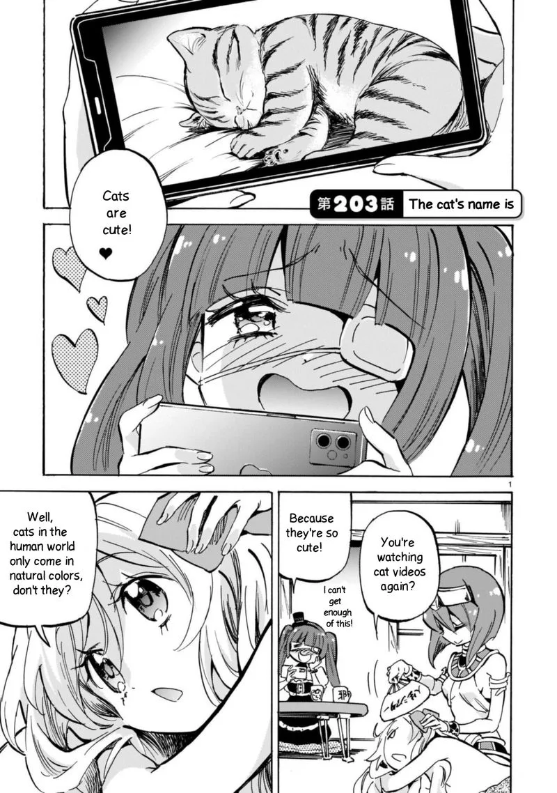 Jashin-chan Dropkick Chapter 203 page 1