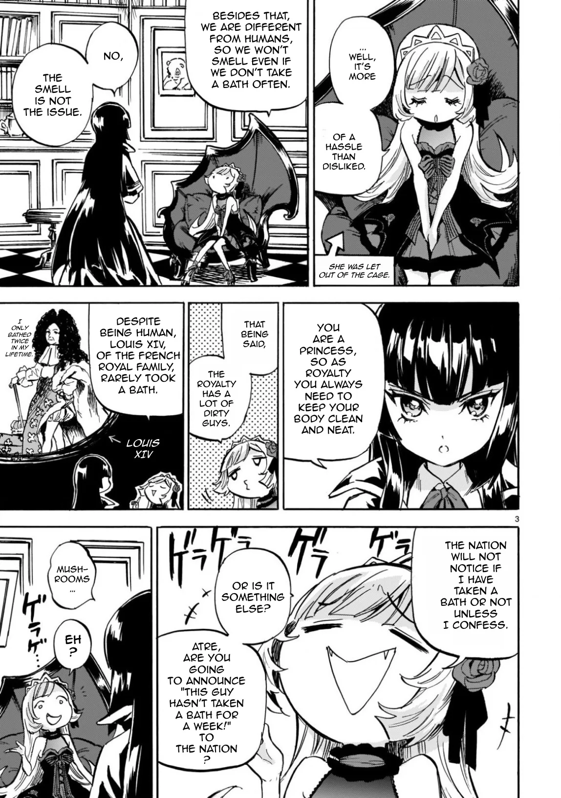 Jashin-chan Dropkick Chapter 215 page 3
