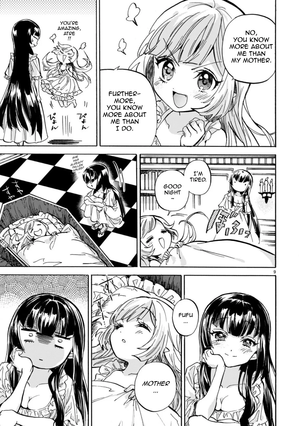 Jashin-chan Dropkick Chapter 215 page 9