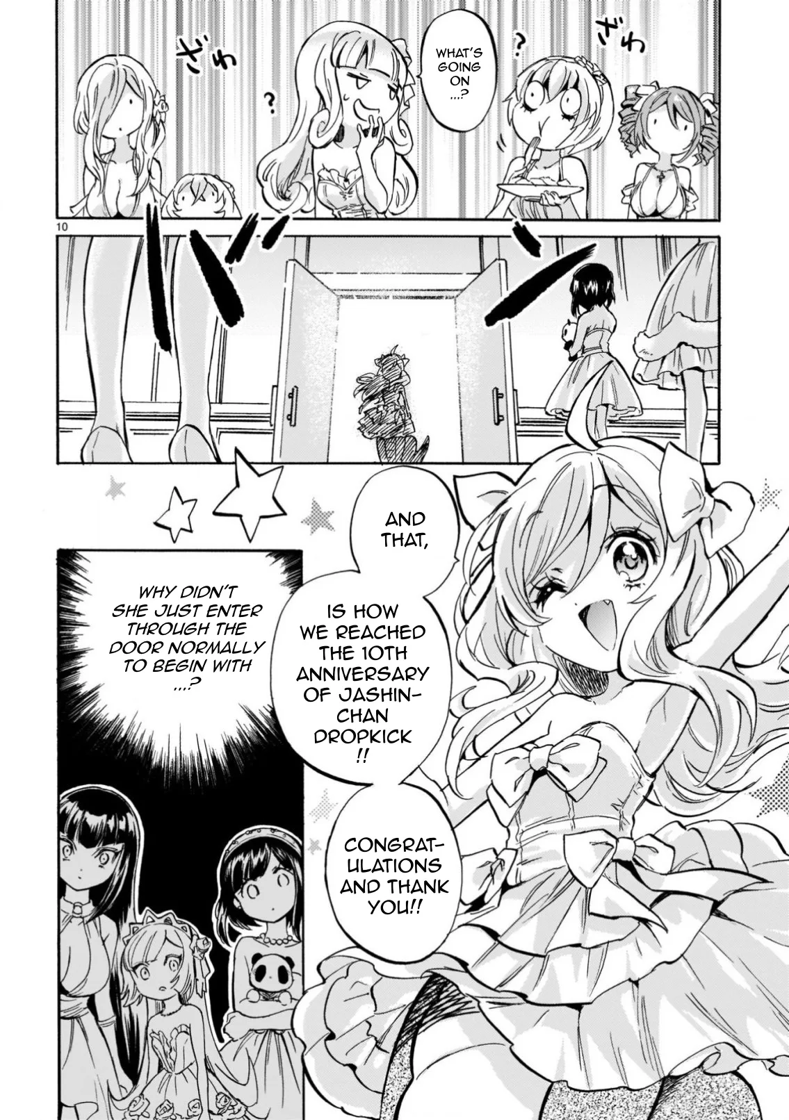 Jashin-chan Dropkick Chapter 217 page 11