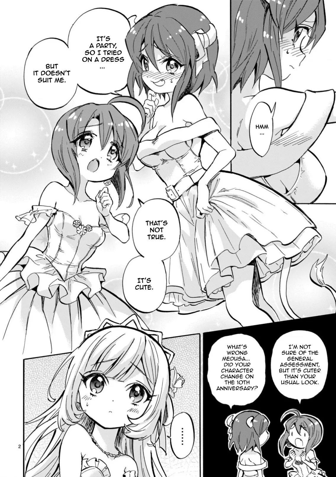 Jashin-chan Dropkick Chapter 217 page 3