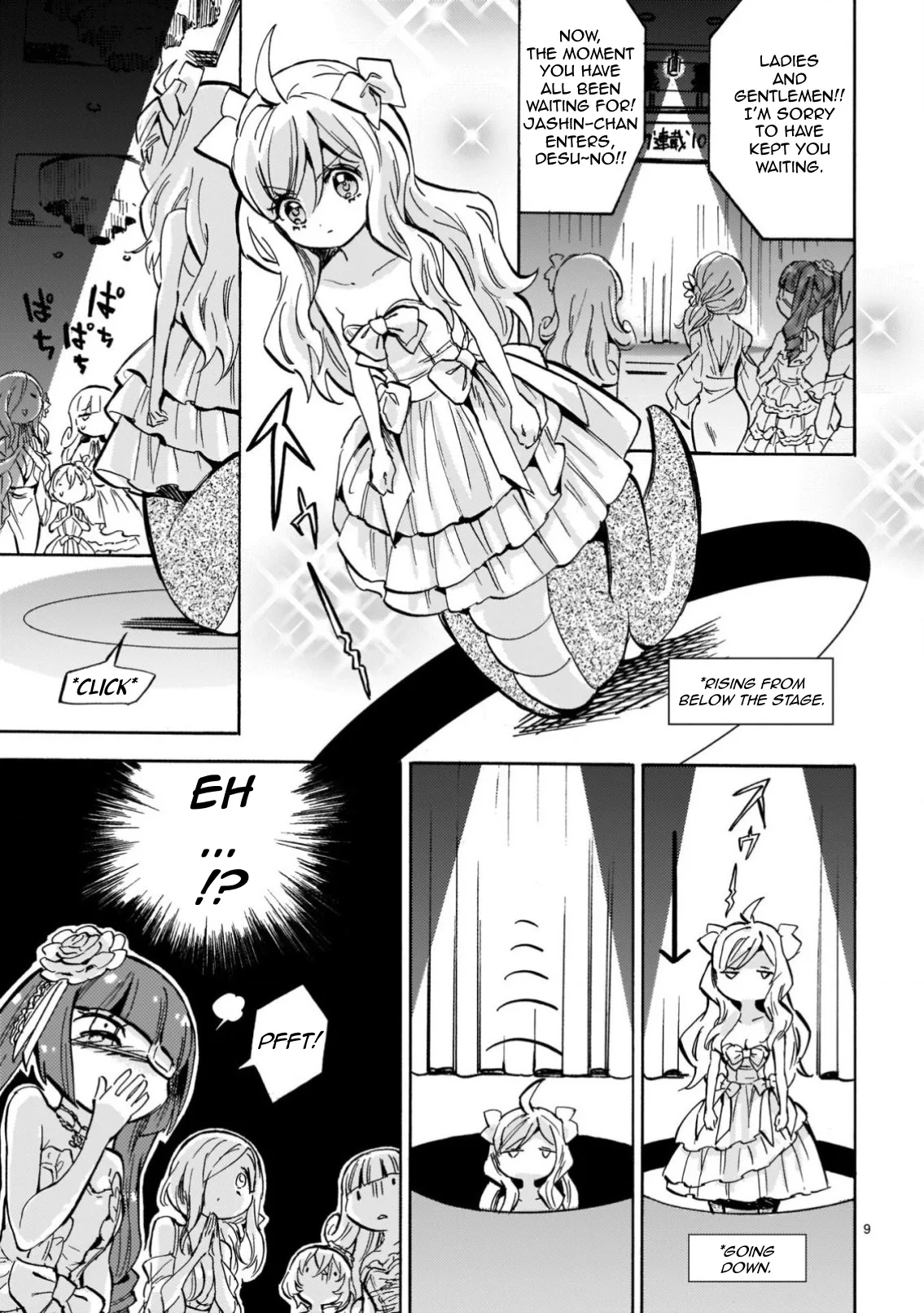 Jashin-chan Dropkick Chapter 217 page 10