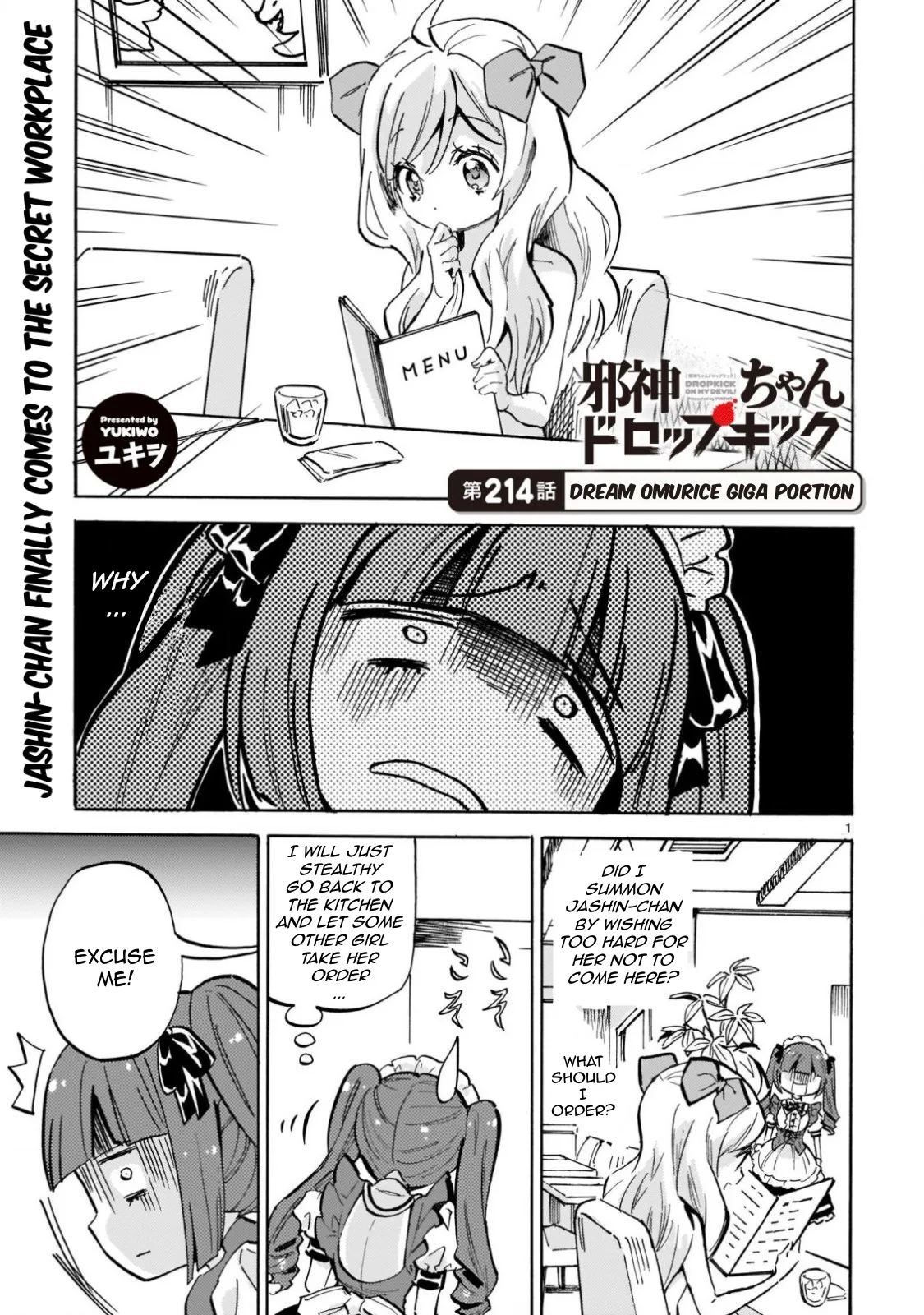 Jashin-chan Dropkick Chapter 219 page 1