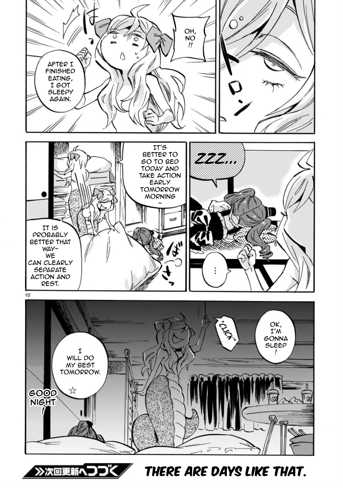 Jashin-chan Dropkick Chapter 221 page 10